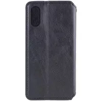 Шкіряний чохол-книжка GETMAN Cubic (PU) для Apple iPhone X / XS (5.8") Чорний