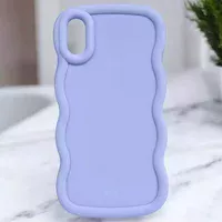 Чохол TPU Ripple для Apple iPhone X/XS (5.8") Lilac Blue