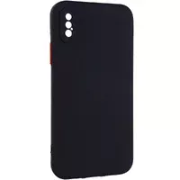 Чехол TPU Square Full Camera для Apple iPhone X / XS (5.8") Черный