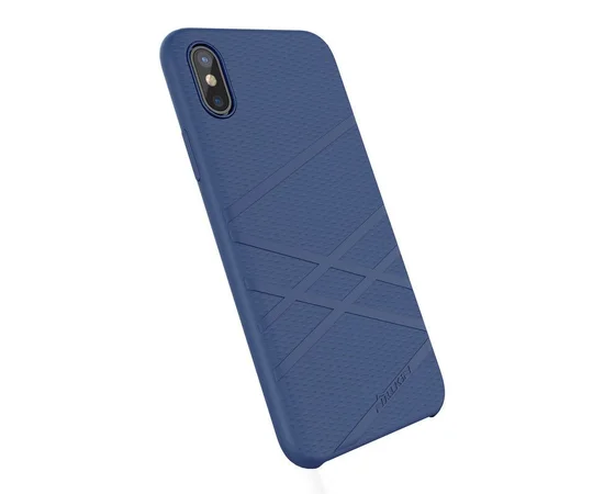 TPU чехол Nillkin Flex Series для Apple iPhone X (5.8") Синий
