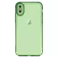 Чохол TPU Starfall Clear для Apple iPhone X/XS (5.8") Зелений