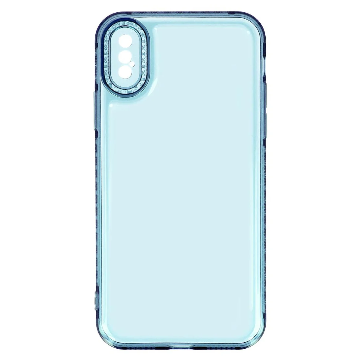 Чохол TPU Starfall Clear для Apple iPhone X/XS (5.8") Блакитний