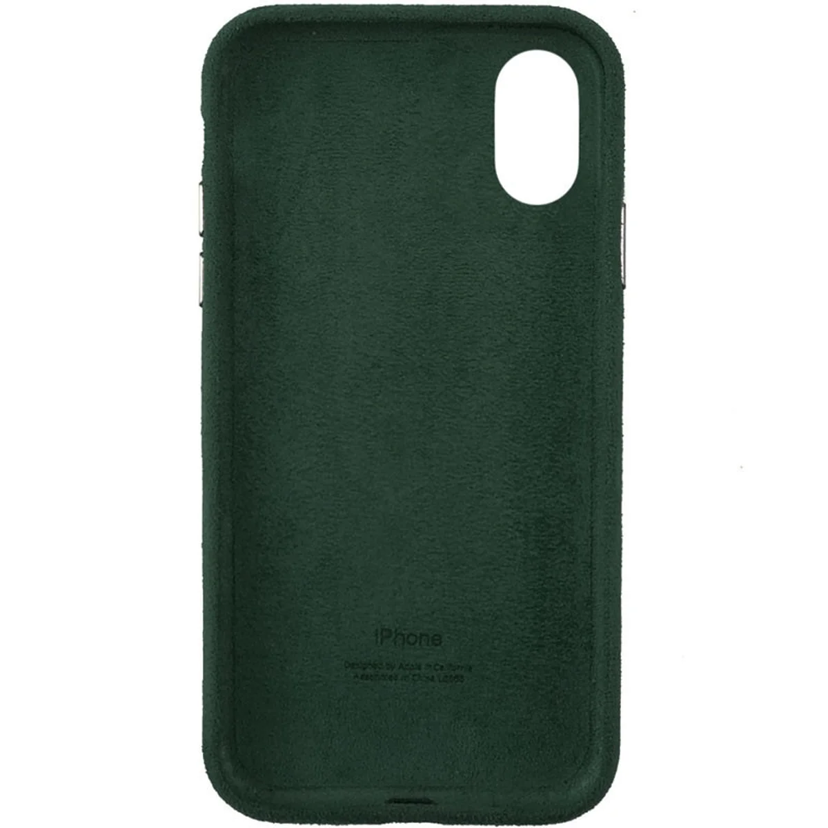 Чохол ALCANTARA Case Full для Apple iPhone X / XS (5.8 ") Зелений