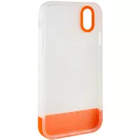 Чехол TPU+PC Bichromatic для Apple iPhone X / XS (5.8") Matte / Orange