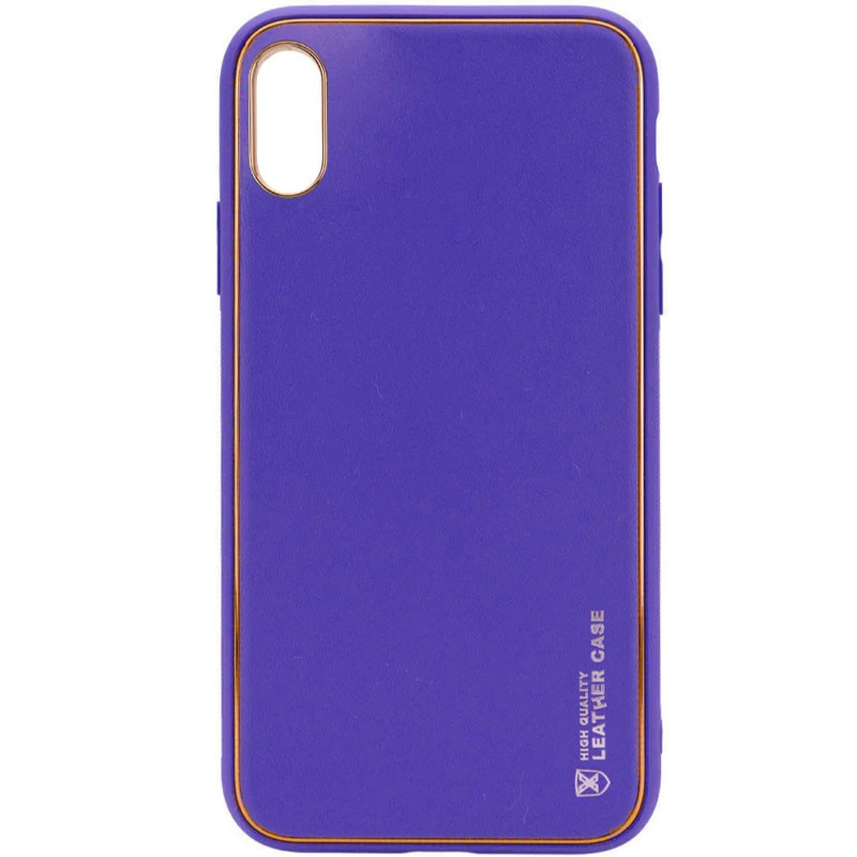 Шкіряний чохол Xshield для Apple iPhone X / XS (5.8 ") Фіолетовий / Violet