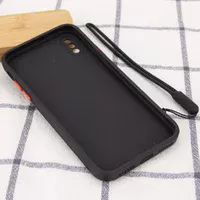 Чехол TPU Square Full Camera для Apple iPhone X / XS (5.8") Черный