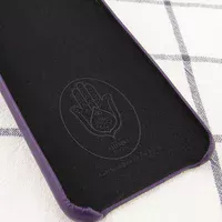 Кожаный чехол AHIMSA PU Leather Case (A) для Apple iPhone X / XS (5.8") Фиолетовый