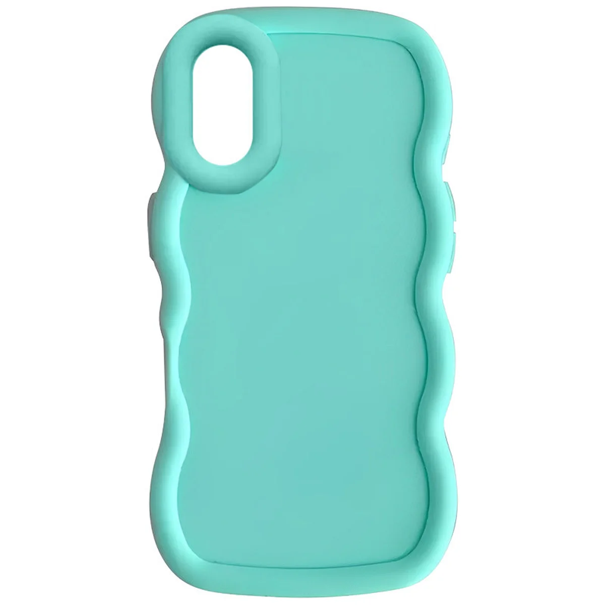 Чехол TPU Ripple для Apple iPhone X / XS (5.8") Turquoise