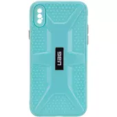 Чехол TPU+PC UAG для Apple iPhone X / XS (5.8") Бирюзовый