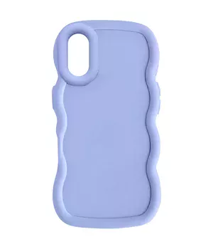 Чехол TPU Ripple для Apple iPhone X / XS (5.8") Lilac Blue
