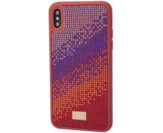 TPU чехол Bling World Rainbown Design для Apple iPhone X / XS (5.8") Красный