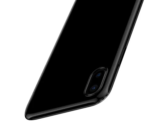 TPU чохол Baseus Simple Ultrathin для Apple iPhone XS (5.8 ") Сірий (прозорий)