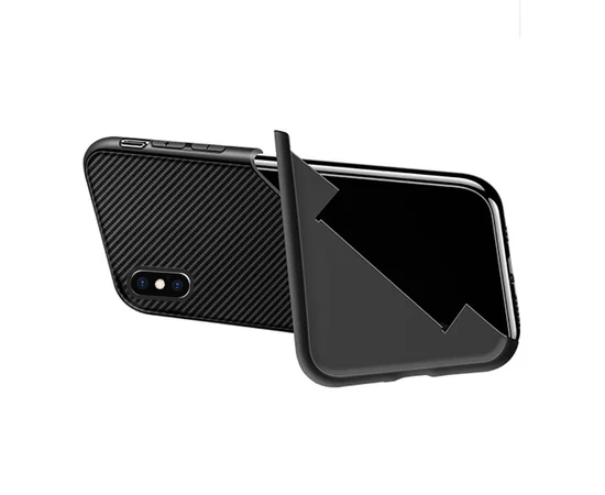 TPU чехол Magic Folding series для Apple iPhone X / XS (5.8") Черный