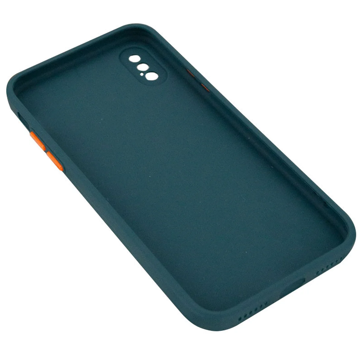 Чехол TPU Square Full Camera для Apple iPhone X / XS (5.8") Зеленый