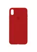 Чохол Silicone Case Full Protective (AA) для Apple iPhone X / XS Червоний / Dark Red