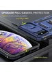 Ударопрочный чехол Camshield Army Ring для Apple iPhone X / XS (5.8") Синий / Navy