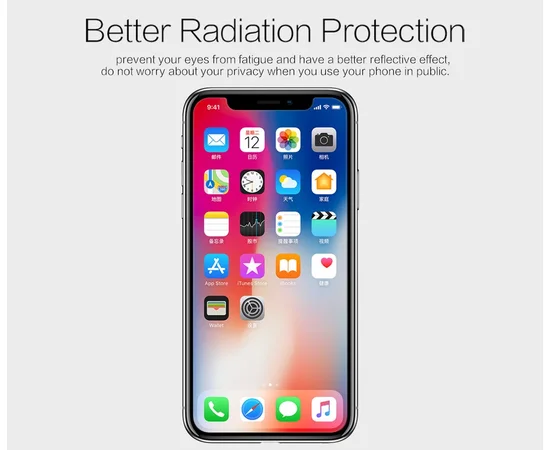 Защитная пленка Nillkin для Apple iPhone X / XS / 11 Pro Матовая