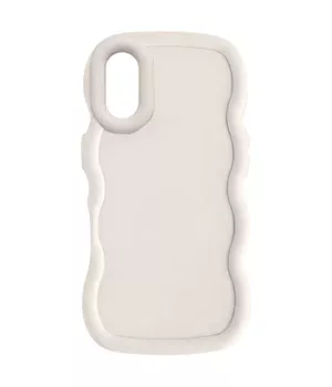 Чехол TPU Ripple для Apple iPhone X / XS (5.8") Antique White