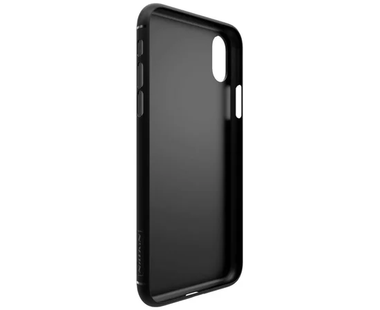 Карбонова накладка Nillkin Synthetic Fiber series для Apple iPhone X / XS Чорний