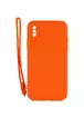 Чехол TPU Square Full Camera для Apple iPhone X / XS (5.8") Оранжевый