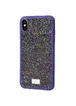 TPU чехол Bling World Brilliant Case для Apple iPhone X / XS (5.8") Фиолетовый
