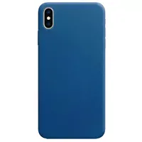 Силіконовий чохол Candy для Apple iPhone X / XS (5.8 ") Синій