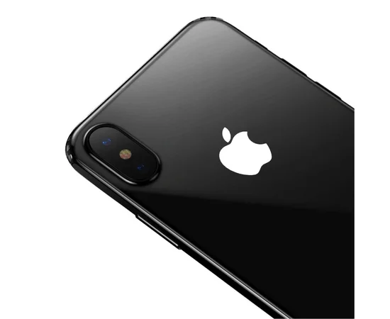 TPU чохол Baseus Simple Ultrathin для Apple iPhone XS (5.8 ") Сірий (прозорий)