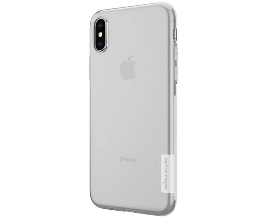 TPU чехол Nillkin Nature Series для Apple iPhone X/XS Бесцветный (прозрачный)