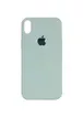 TPU+Glass чехол GLOSSY Logo Full camera для Apple iPhone X / XS (5.8") Мятный