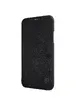 Кожаный чехол (книжка) Nillkin Qin Series для Apple iPhone X/XS Черный