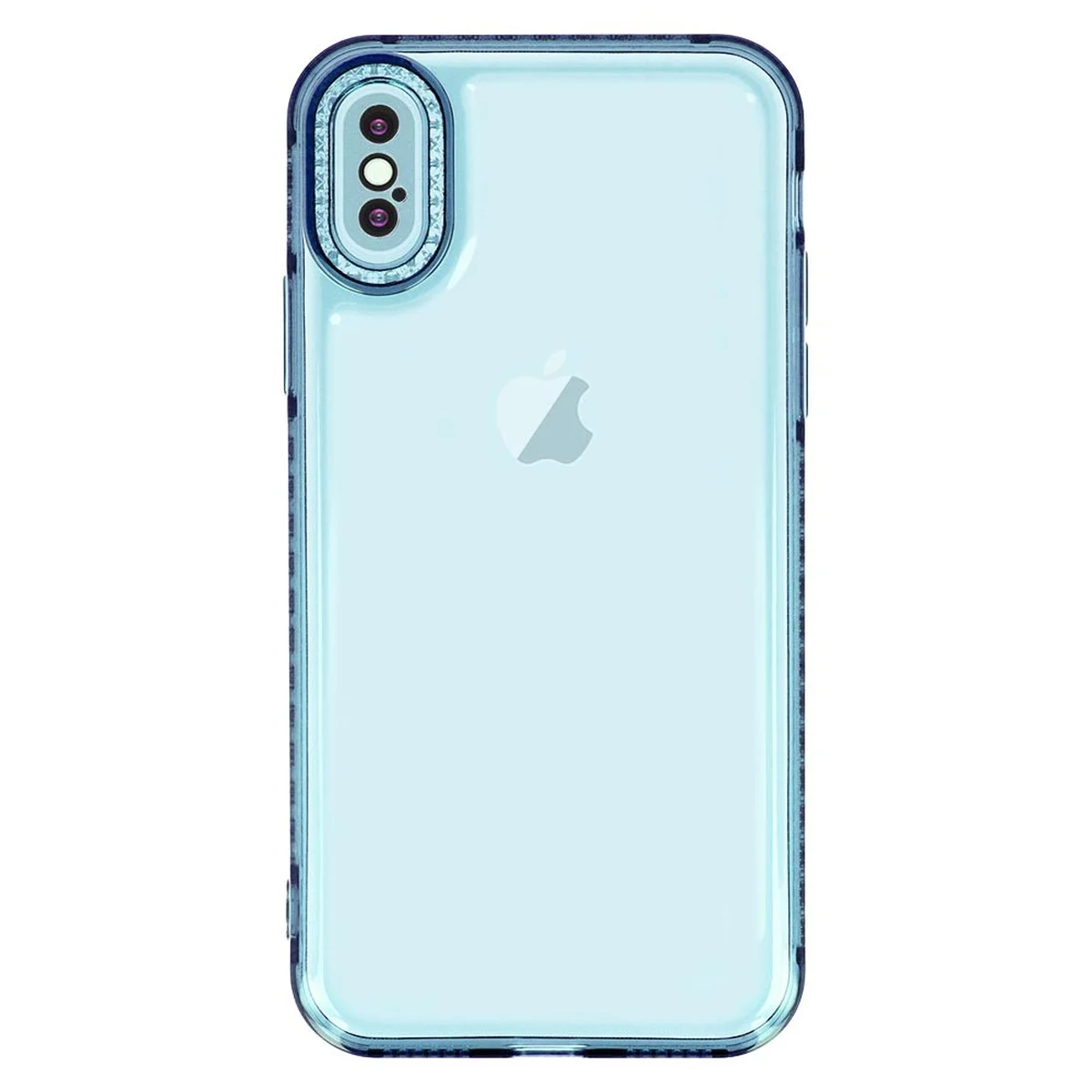 Чохол TPU Starfall Clear для Apple iPhone X/XS (5.8") Блакитний