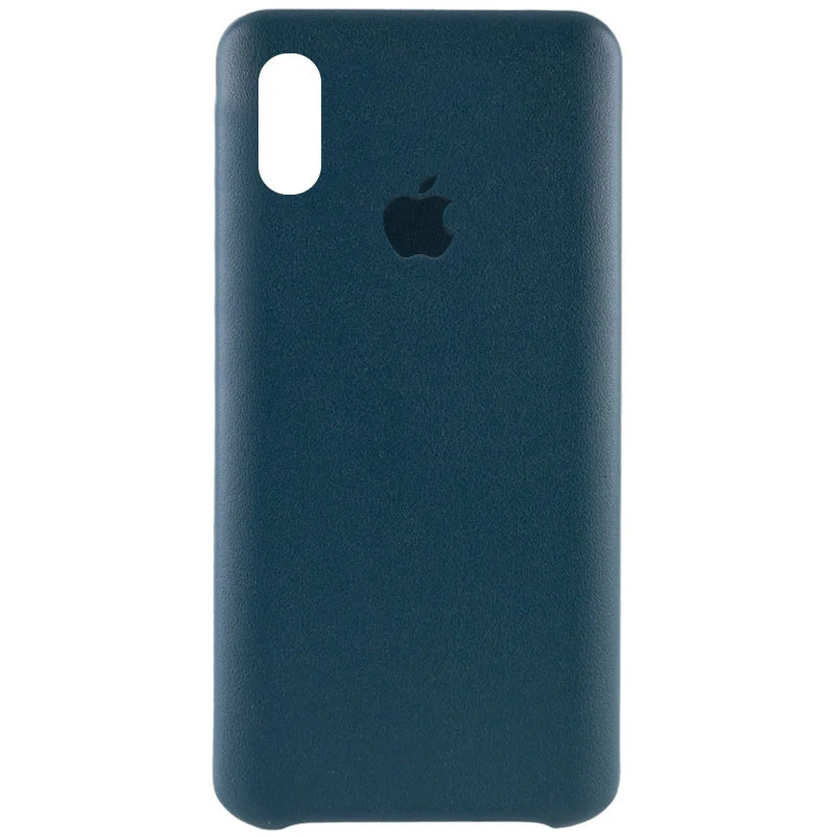 Кожаный чехол AHIMSA PU Leather Case Logo (A) для Apple iPhone X / XS (5.8") Зеленый