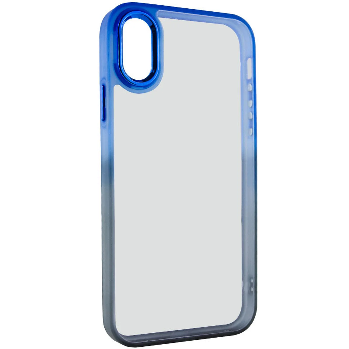 Чохол TPU+PC Fresh sip series для Apple iPhone X / XS (5.8") Чорний / Синій