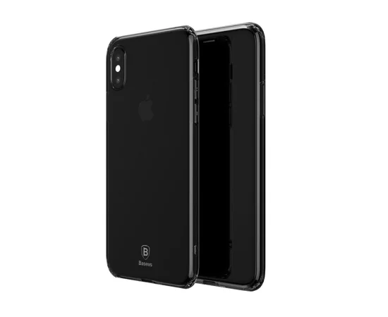 TPU чохол Baseus Simple Ultrathin для Apple iPhone XS (5.8 ") Сірий (прозорий)
