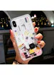 TPU + PC чохол Liquid (glitter) для Apple iPhone X / XS (35) Косметика
