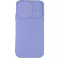 Чохол Camshield Square TPU зі шторкою для камери для Apple iPhone X / XS (5.8 ") Блакитний