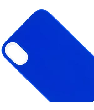 Чехол TPU+PC Bichromatic для Apple iPhone X / XS (5.8") Navy Blue / White