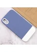 Чехол TPU+PC Bichromatic для Apple iPhone XR (6.1") Blue / White