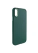 TPU чехол Bonbon Metal Style для Apple iPhone XR (6.1") Зеленый / Pine green