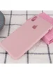 Чехол Silicone Case Full Protective (AA) для Apple iPhone XR (6.1") Розовый / Pink Sand