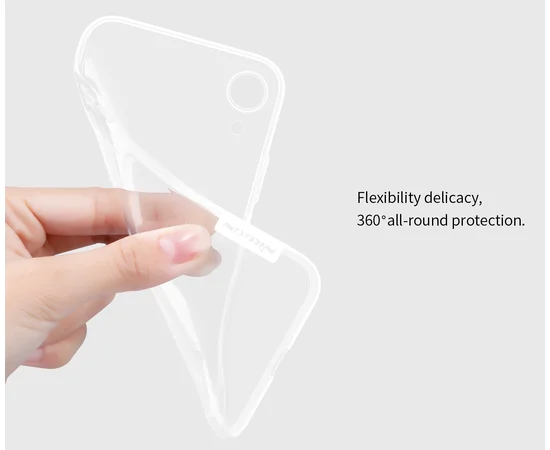 TPU чехол Nillkin Nature Series для Apple iPhone XR (6.1") Бесцветный (прозрачный)