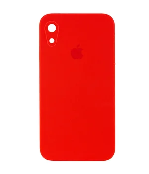 Чохол Silicone Case Square Full Camera Protective (AA) для Apple iPhone XR (6.1 ") Червоний / Red