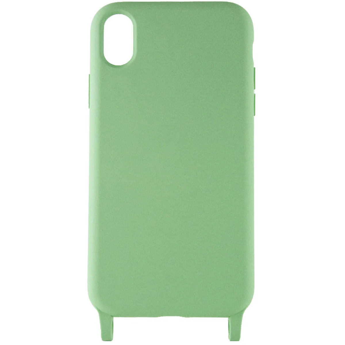 Чехол TPU two straps California для Apple iPhone XR (6.1") Зеленый / Pistachio