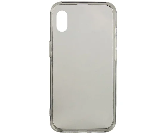 TPU чехол Epic Transparent 2,00 mm для Apple iPhone XR (6.1") Серый (прозрачный)
