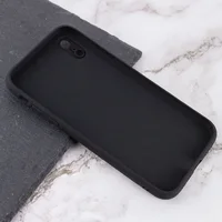 TPU+Glass чехол Matte Candy Full camera для Apple iPhone XR (6.1") Черный