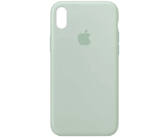 Чехол Silicone Case Full Protective (AA) для Apple iPhone XR (6.1") Бирюзовый / Beryl