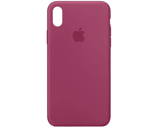 Чехол Silicone Case Full Protective (AA) для Apple iPhone XR (6.1") Малиновый / Pomegranate