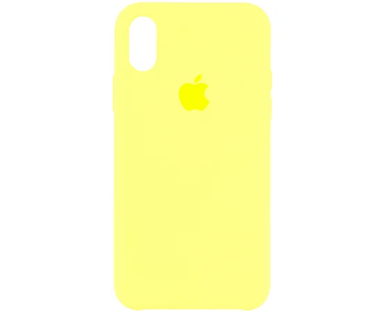 Чехол Silicone Case (AA) для Apple iPhone XR (6.1") Желтый / Bright Yellow