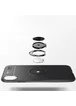 TPU чехол Deen ColorRing под магнитный держатель (opp) для Apple iPhone XR (6.1") Черный / Черный