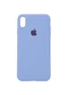 Чохол Silicone Case Full Protective (AA) для Apple iPhone XR (6.1 ") Блакитний / Lilac Blue